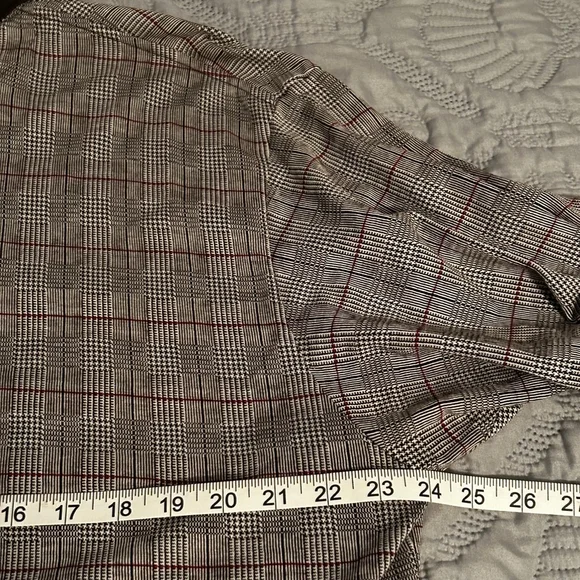 Polo Golf Ralph Lauren Gray Black Plaid Collared Shirt Men’s XL - Picture 7 of 8